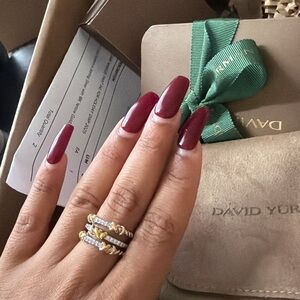 David Yurman HELENA WRAP THREE ROW RING